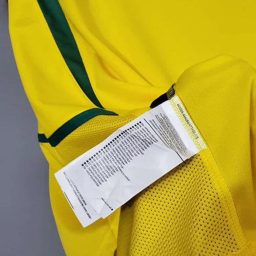 Brazil 2002 I Home Jersey - Retro Version