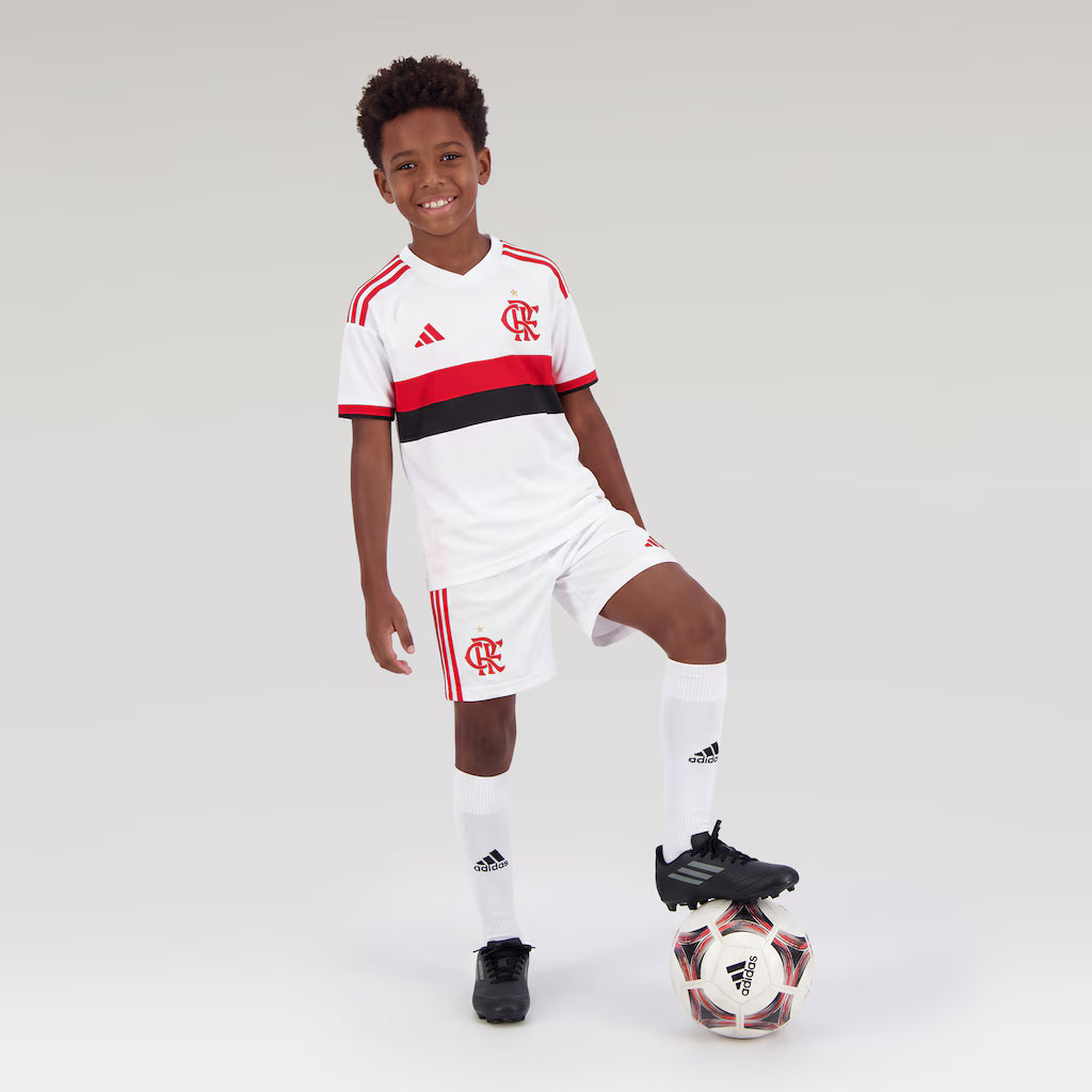 Camisa do Flamengo II 2027 Kit Kids Infantil