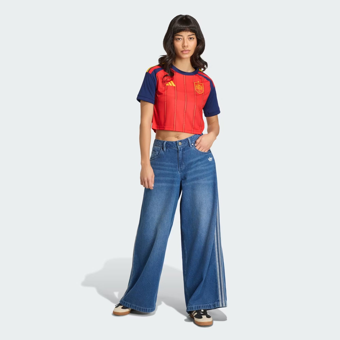 España 26 Home Cropped Jersey