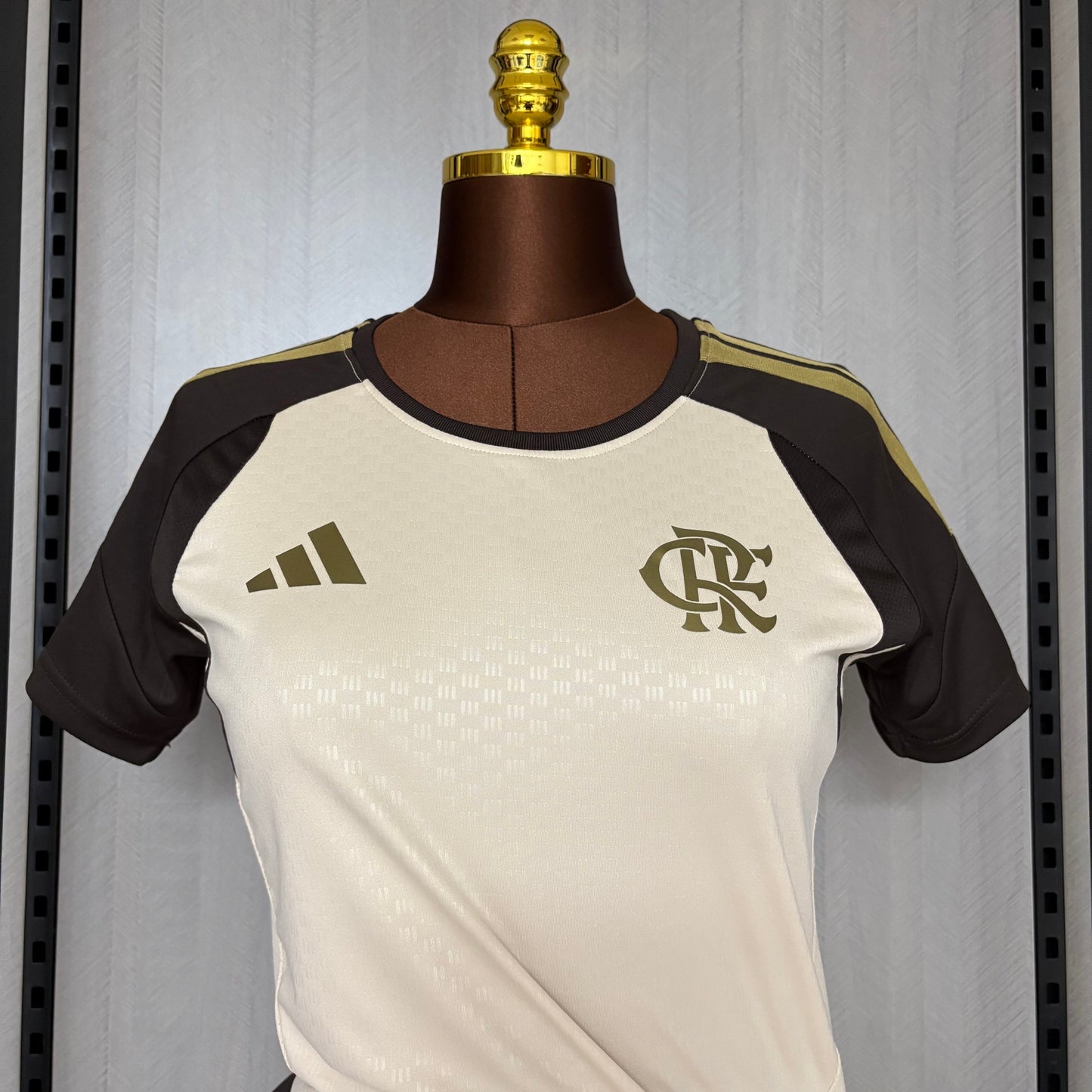 Jersey Flamengo Training 2026 Women's Bege - Fan Version