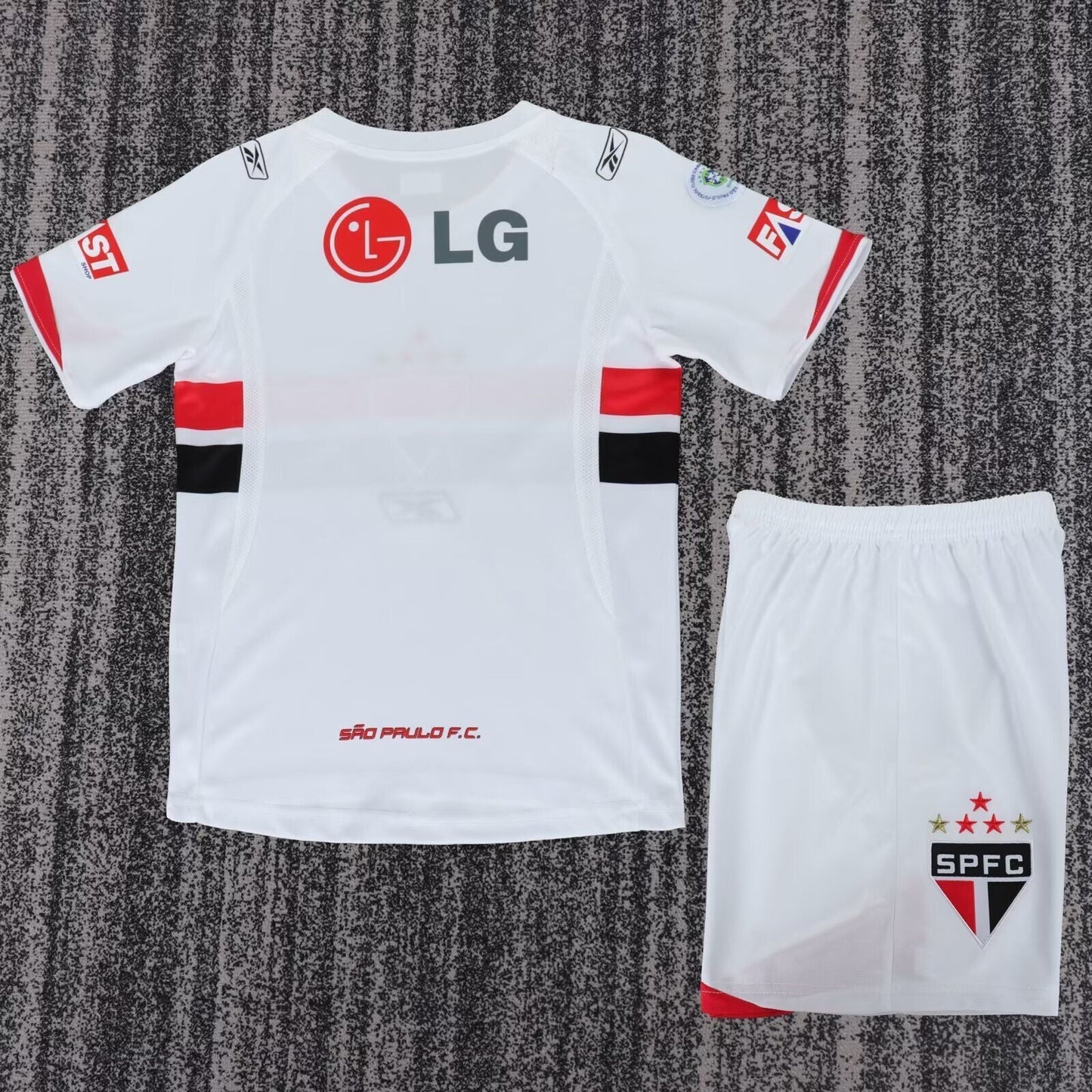 Jersey Sao Paulo Kit Kids Retro 2007/08 - Home