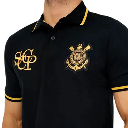 Jersey Corinthians Polo Retro Gold - SPR