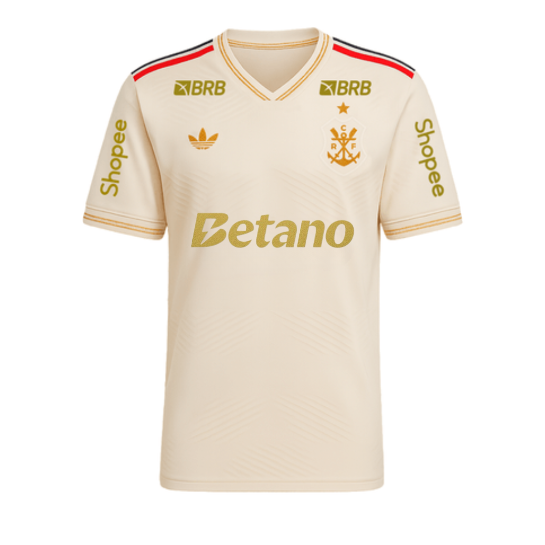 Flamengo 2025/26 Com Patrocinios Betano - Player - Player [Slim Fit] [Slim Fit]