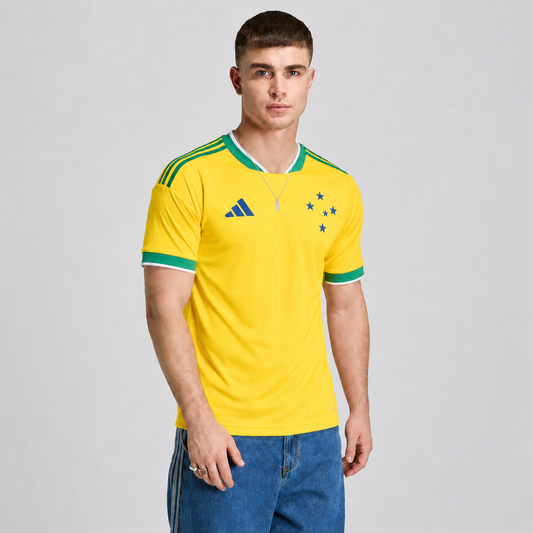 Cruzeiro 26/27 Verde e amarela Copa do Mundo - Fan Version