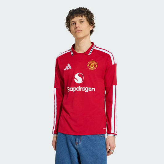Manchester United 2026/27 Home Jersey Long Sleeve