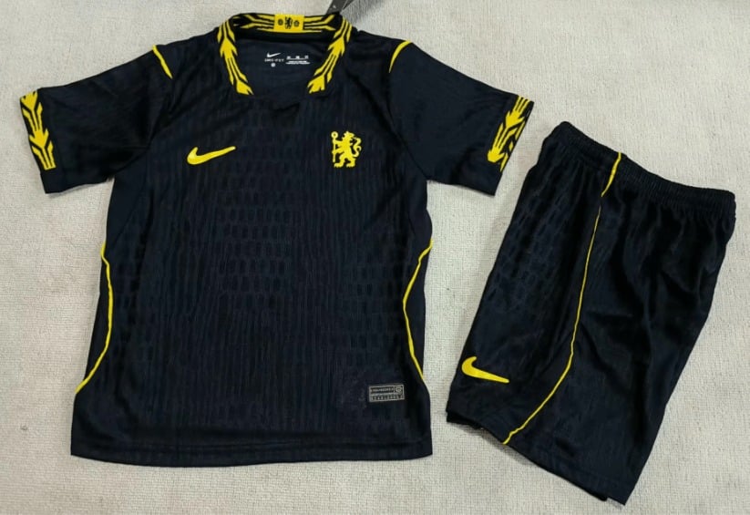 Chelsea 2026/27 Away Player Kit Kids