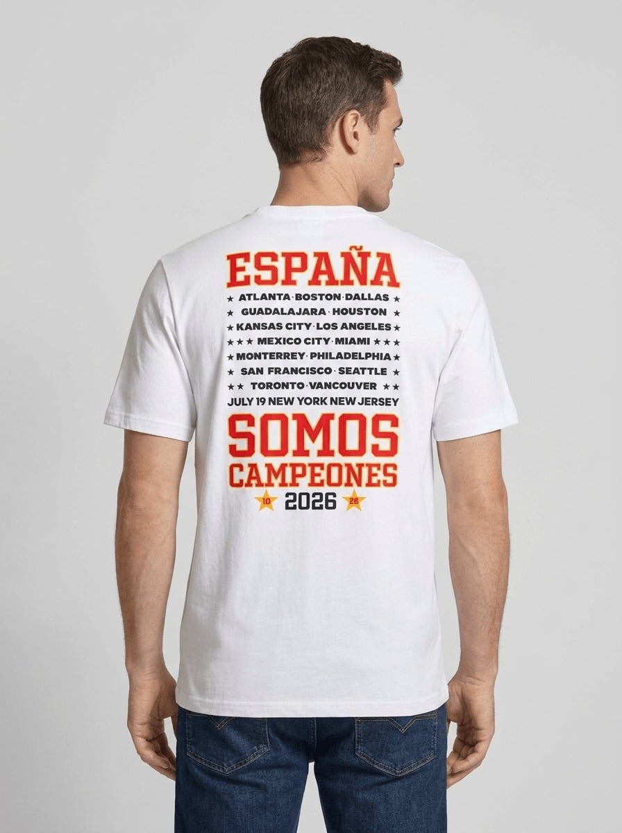 Spain 2026/27 Somos Campeones White Jersey