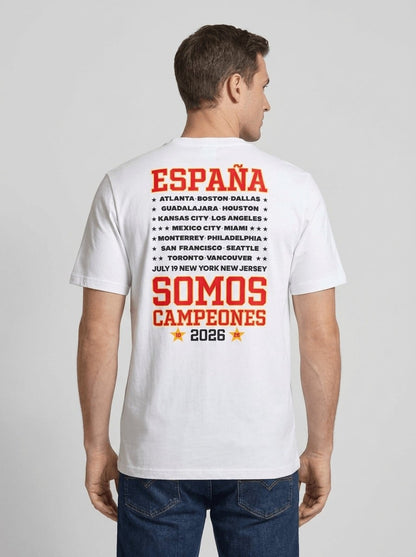 Spain 2026/27 Somos Campeones White Jersey