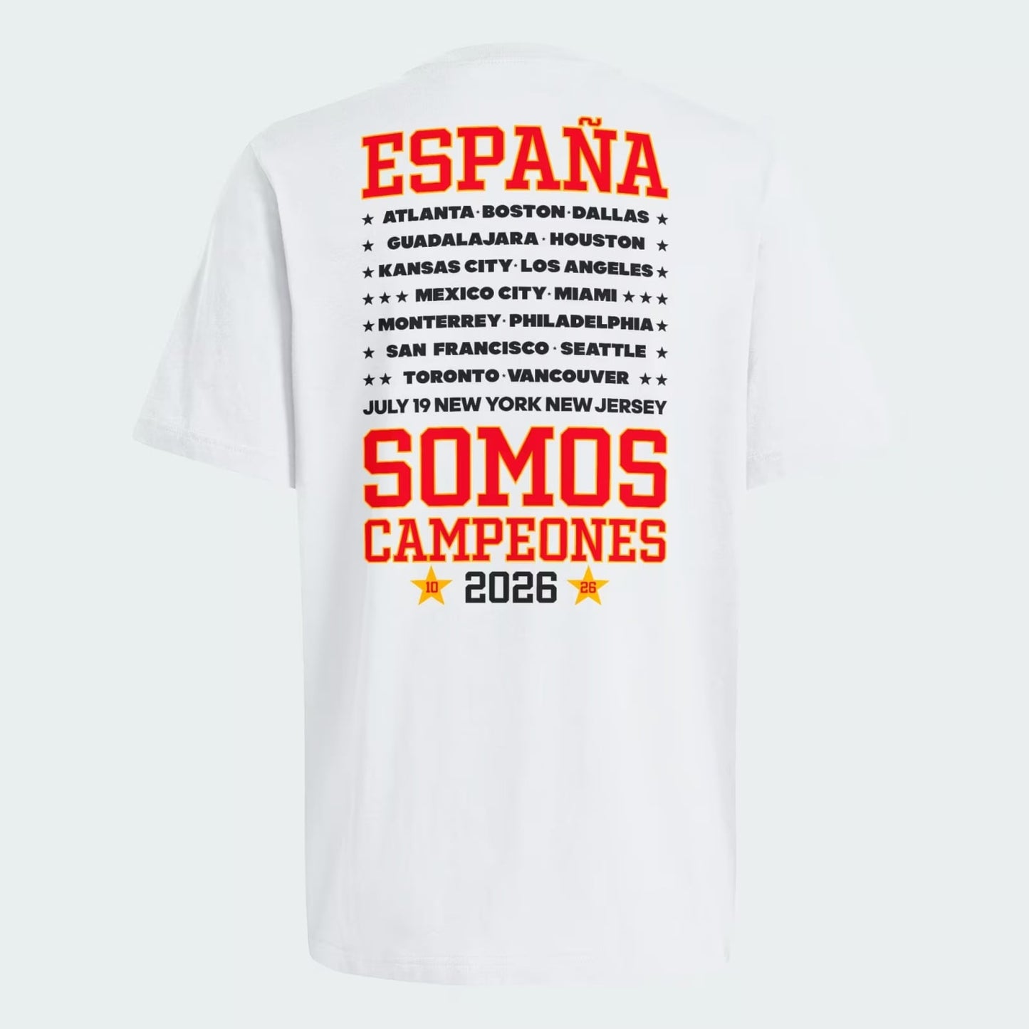 Spain 2026/27 Somos Campeones White Jersey