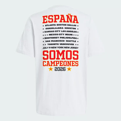 Spain 2026/27 Somos Campeones White Jersey