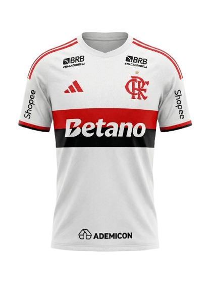 Flamengo 26/27 Away Jersey #10 Arrascaeta - with Sponsors - Fan Version