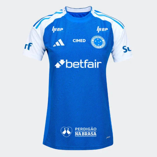 Jersey Women's Cruzeiro 2025/26 I with Sponsors