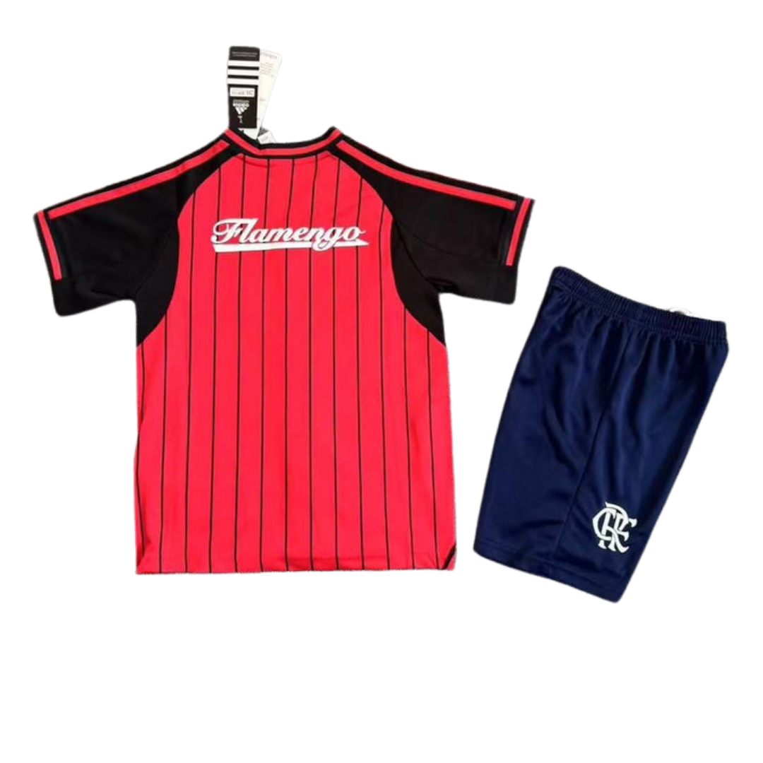 Jersey Kids Flamengo Home US PACK 2025/26