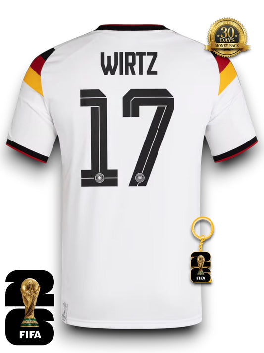 Germany World Cup 2026 Jersey #17 WIRTZ