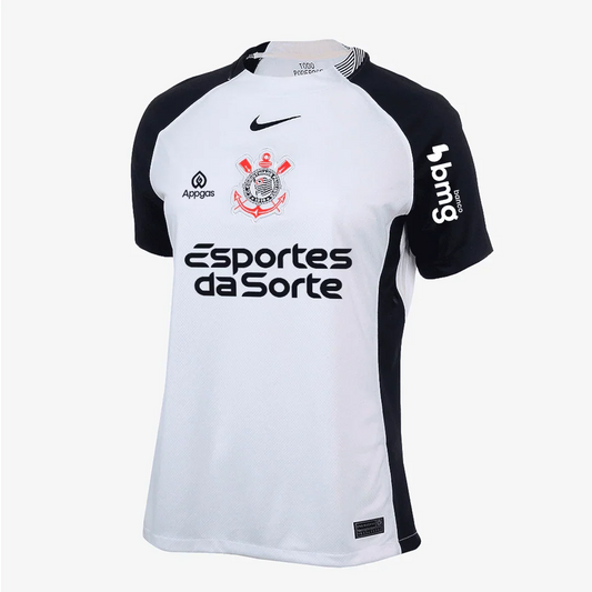Jersey Women's Corinthians 2025/26 I Fan Version with Sponsors