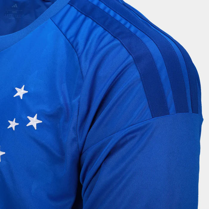 Cruzeiro I 26/27 Long Sleeve - Azul Royal - Fan Version COM Patrocinio