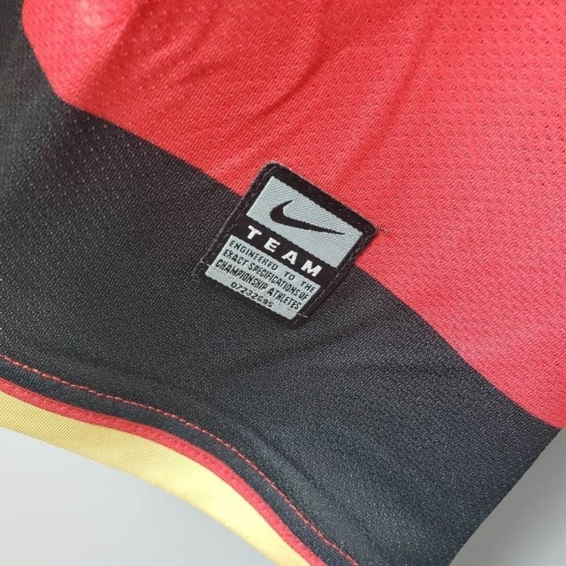 Jersey Flamengo Retro 2009 Vermelha e Preta