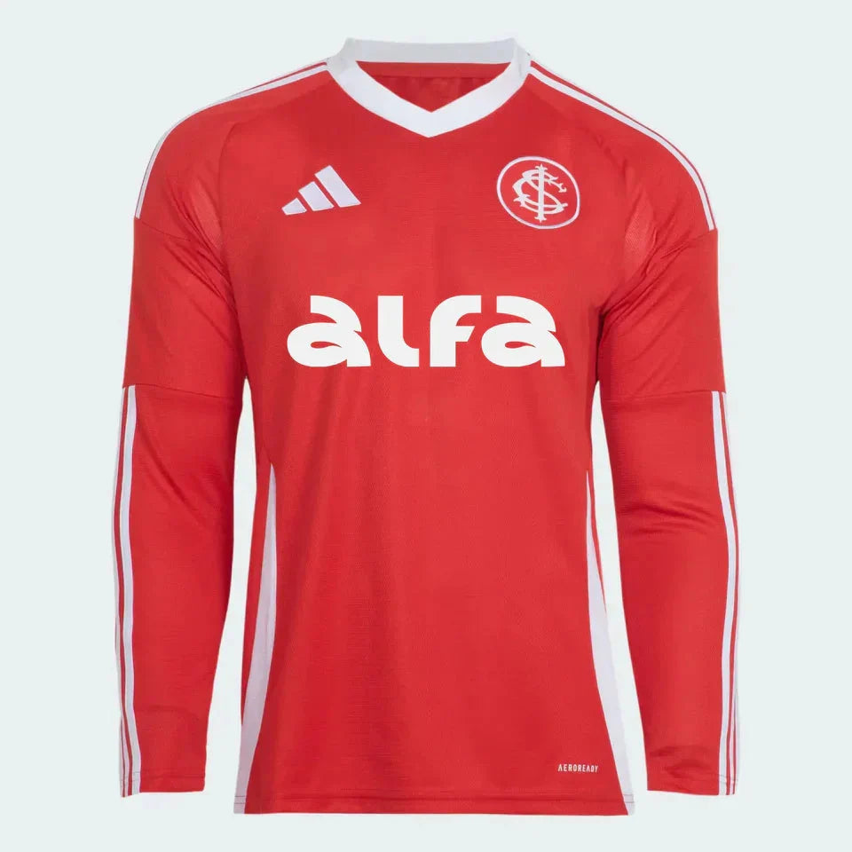 SC Internacional Home 2025 - Long Sleeve SPONSOR