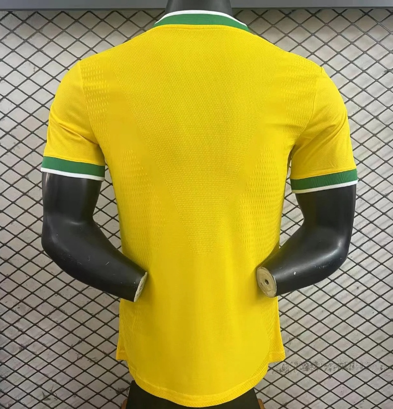 Flamengo Brasil 2026 - Amarelo+Verde Player [Slim Fit]