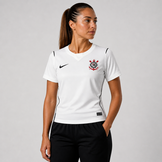 Camisa Corinthians home Woman Feminina 2026/27