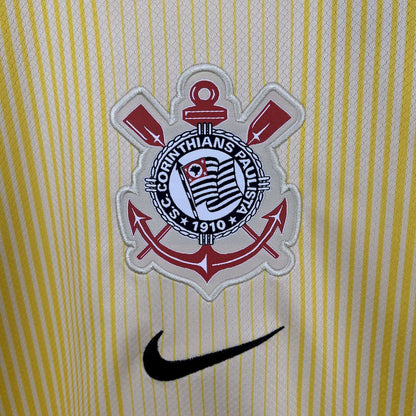 Corinthians 2025/26 Yellow goalkeeper Jersey - Fan Version