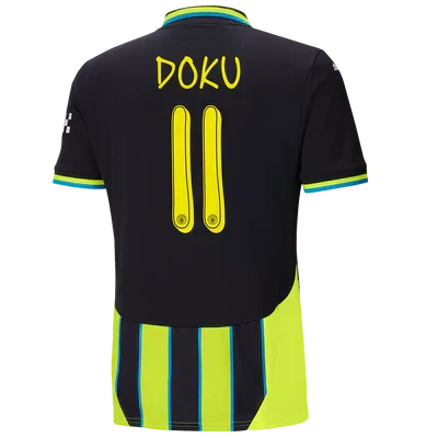 #11 Doku Manchester City Away Jersey 2024/2025