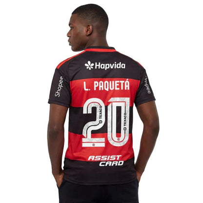 Flamengo 26/27 Home Jersey #PAQUETA - with Sponsors - Fan Version