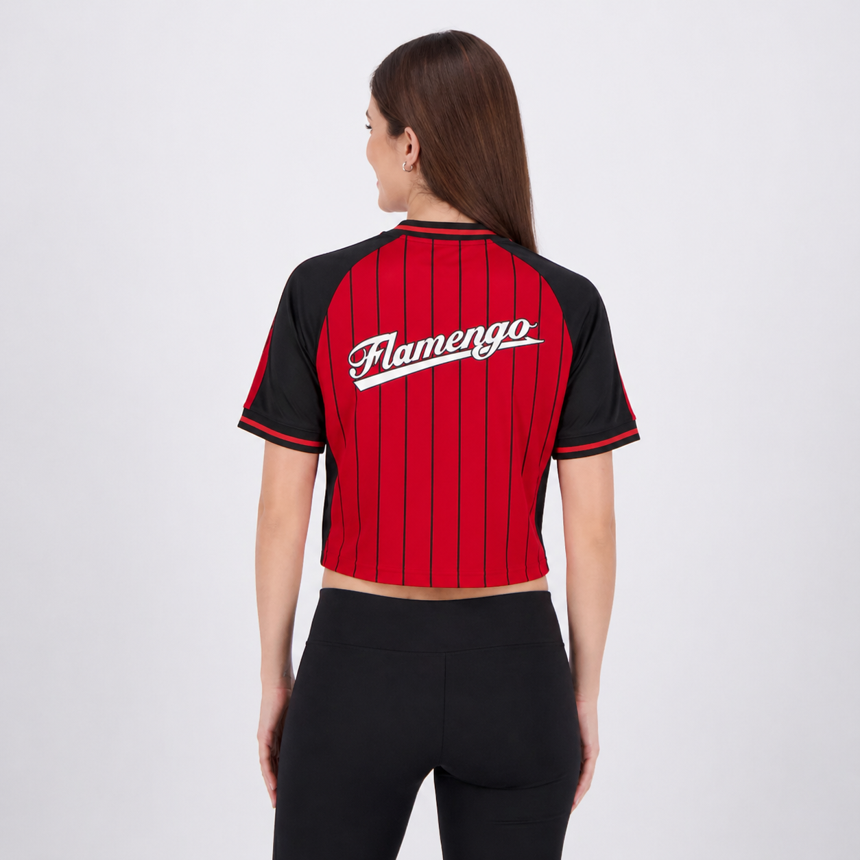Cropped Flamengo Women's Baseball style 2025
