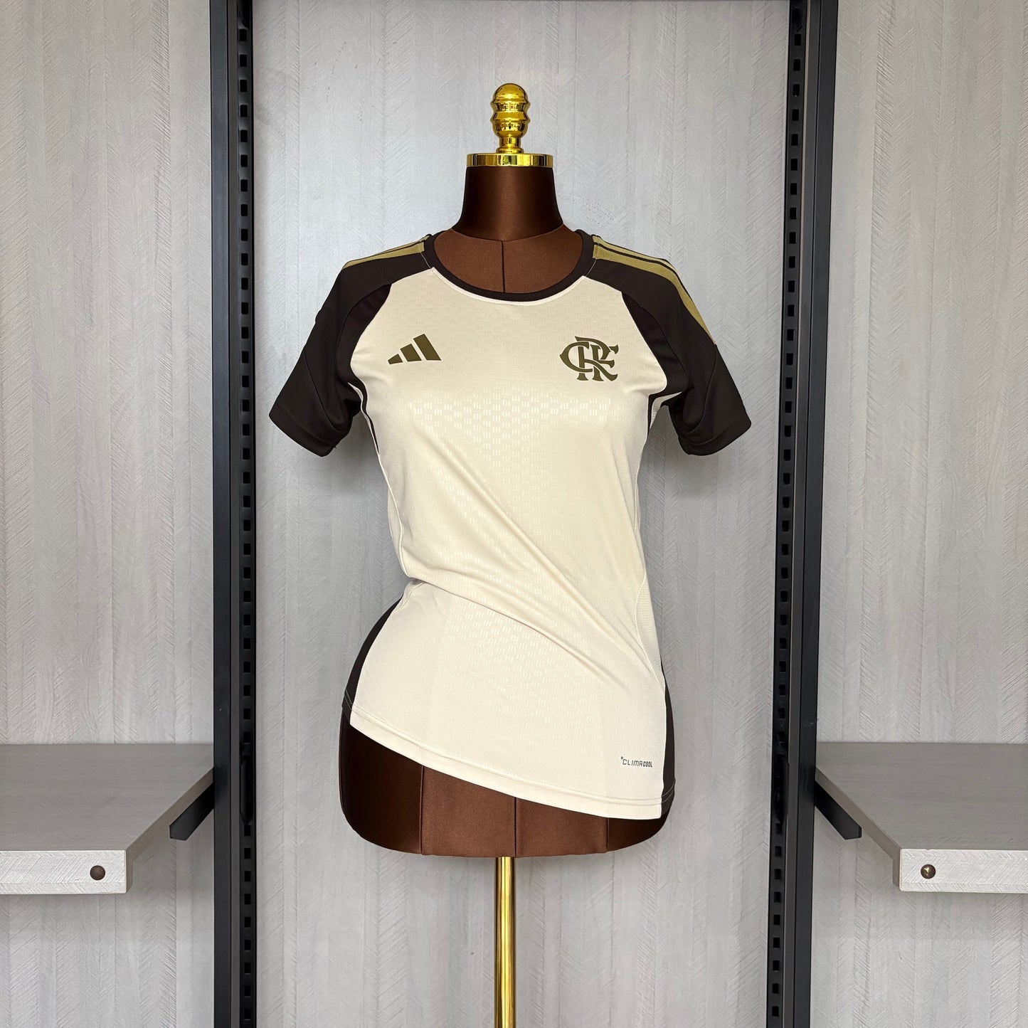 Jersey Flamengo Training 2026 Women's Bege - Fan Version