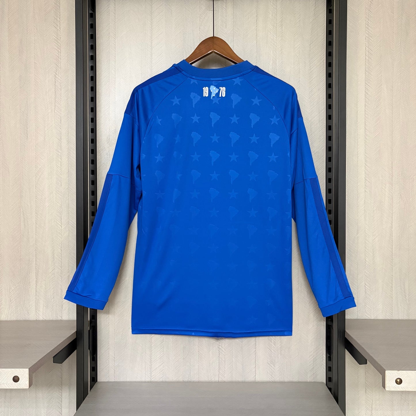 Cruzeiro I 26/27 Long Sleeve - Azul Royal - Fan Version COM Patrocinio