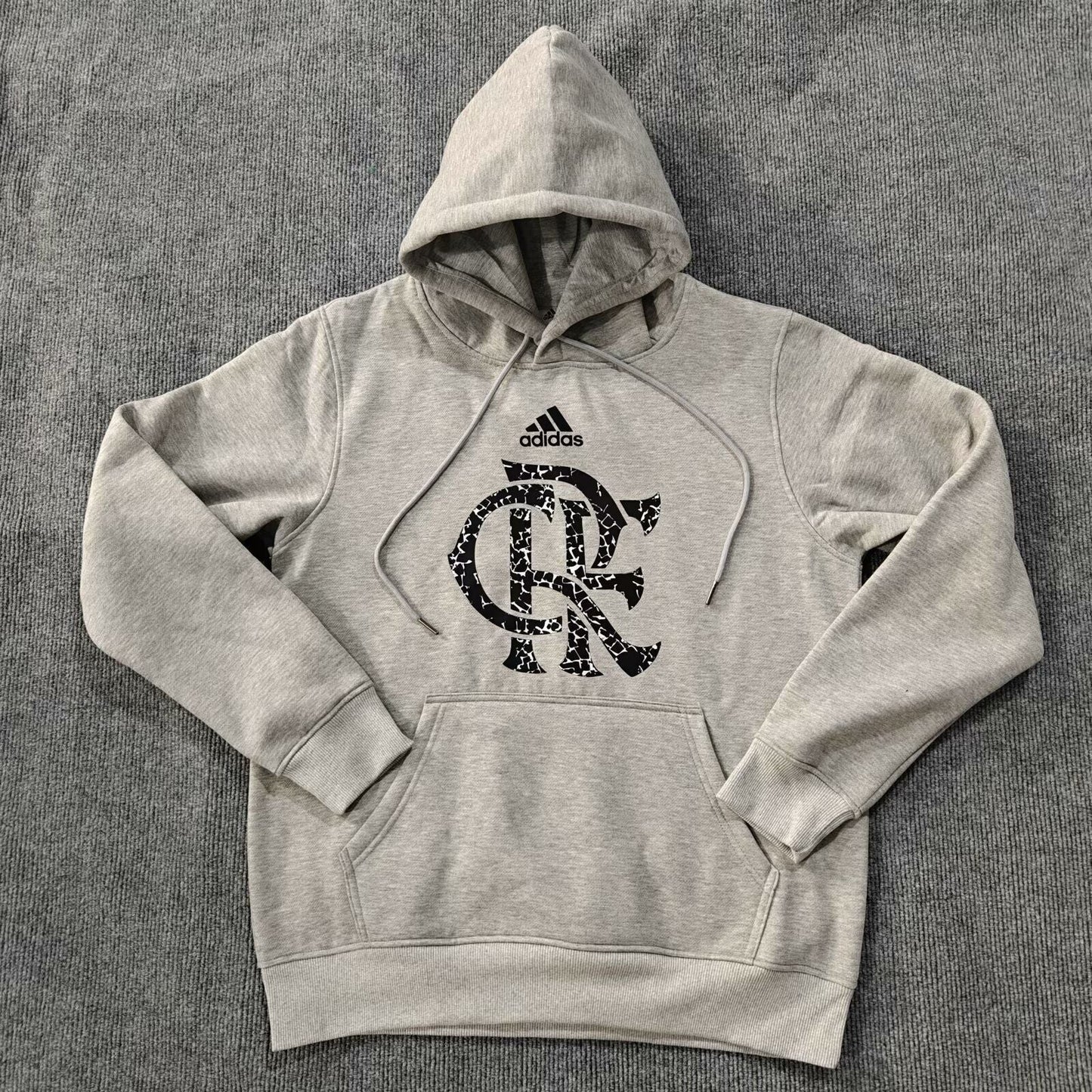 Moleton Flamengo Cinza