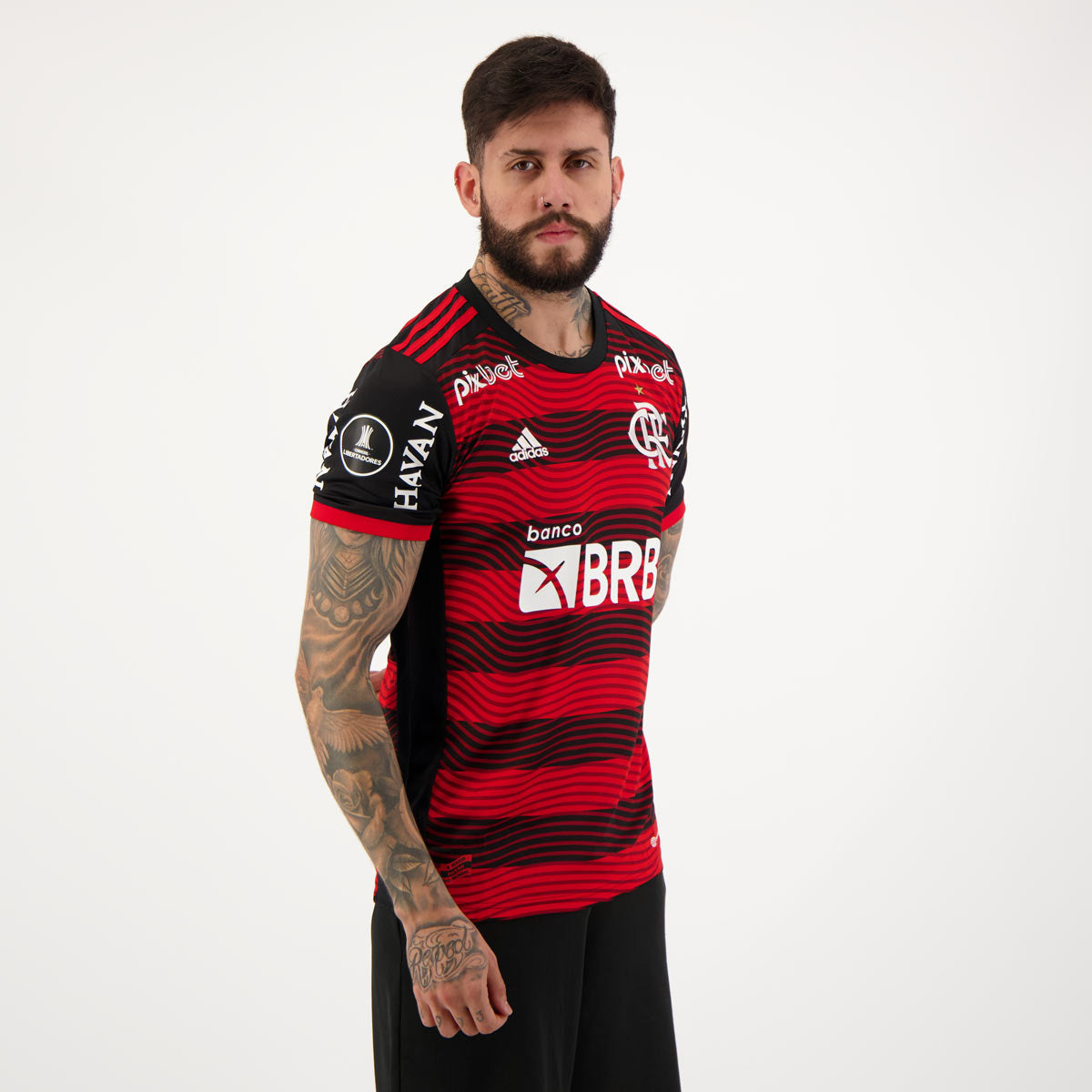 Jersey Retro Flamengo 2022 Home - Patch Libertadores