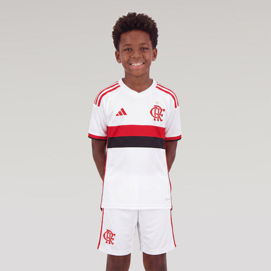 Camisa do Flamengo II 2027 Kit Kids Infantil