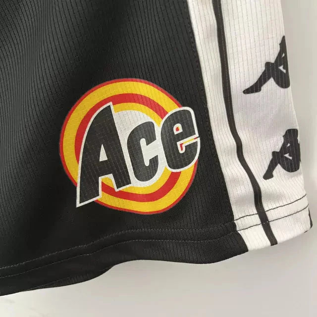 Short Vasco da Gama Retrô 2000 - Masculino - Preto e Branco