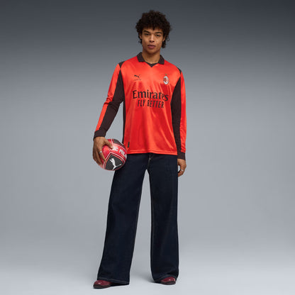 AC MILAN x SLAM JAM Long Sleeve Jersey Red