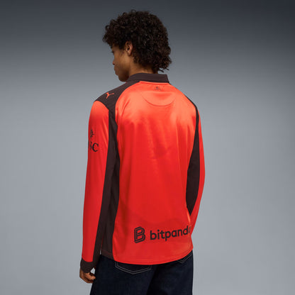AC MILAN x SLAM JAM Long Sleeve Jersey Red