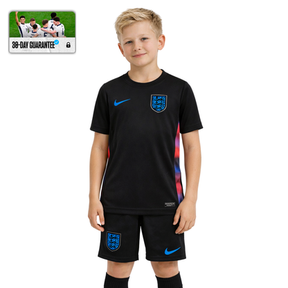 England 2025/26 Away Kids Kit