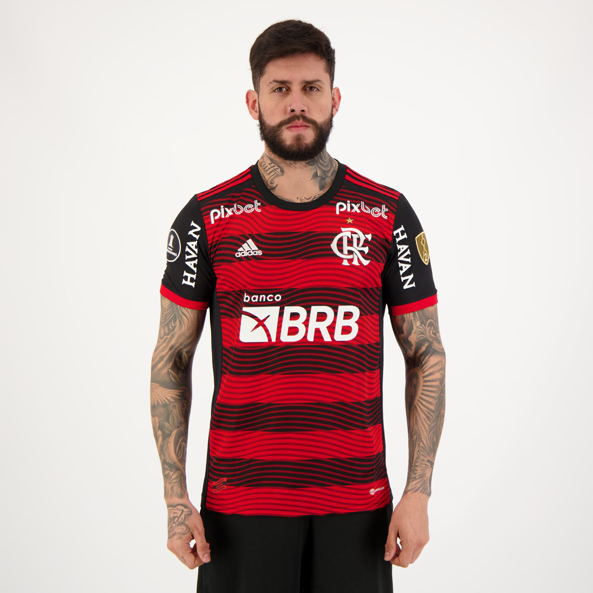 Jersey Retro Flamengo 2022 Home - Patch Libertadores