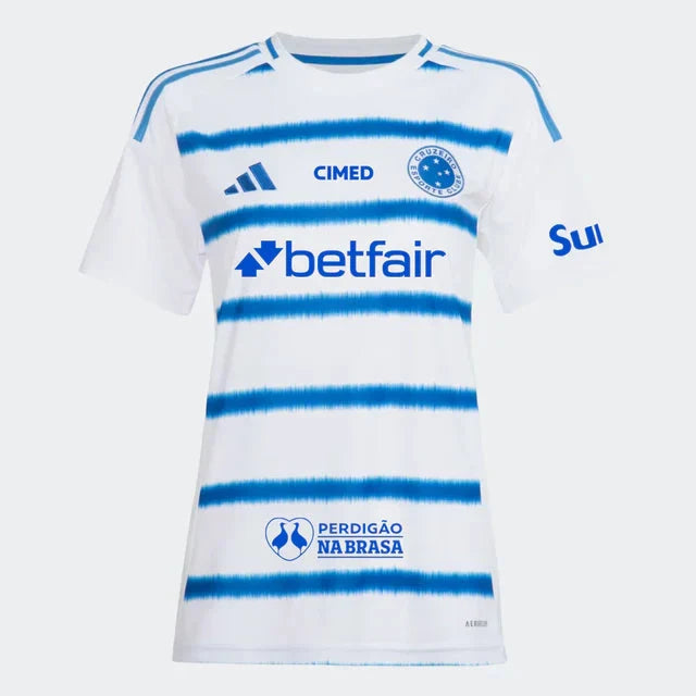 Jersey Women's Cruzeiro 2025/26 II with Sponsors