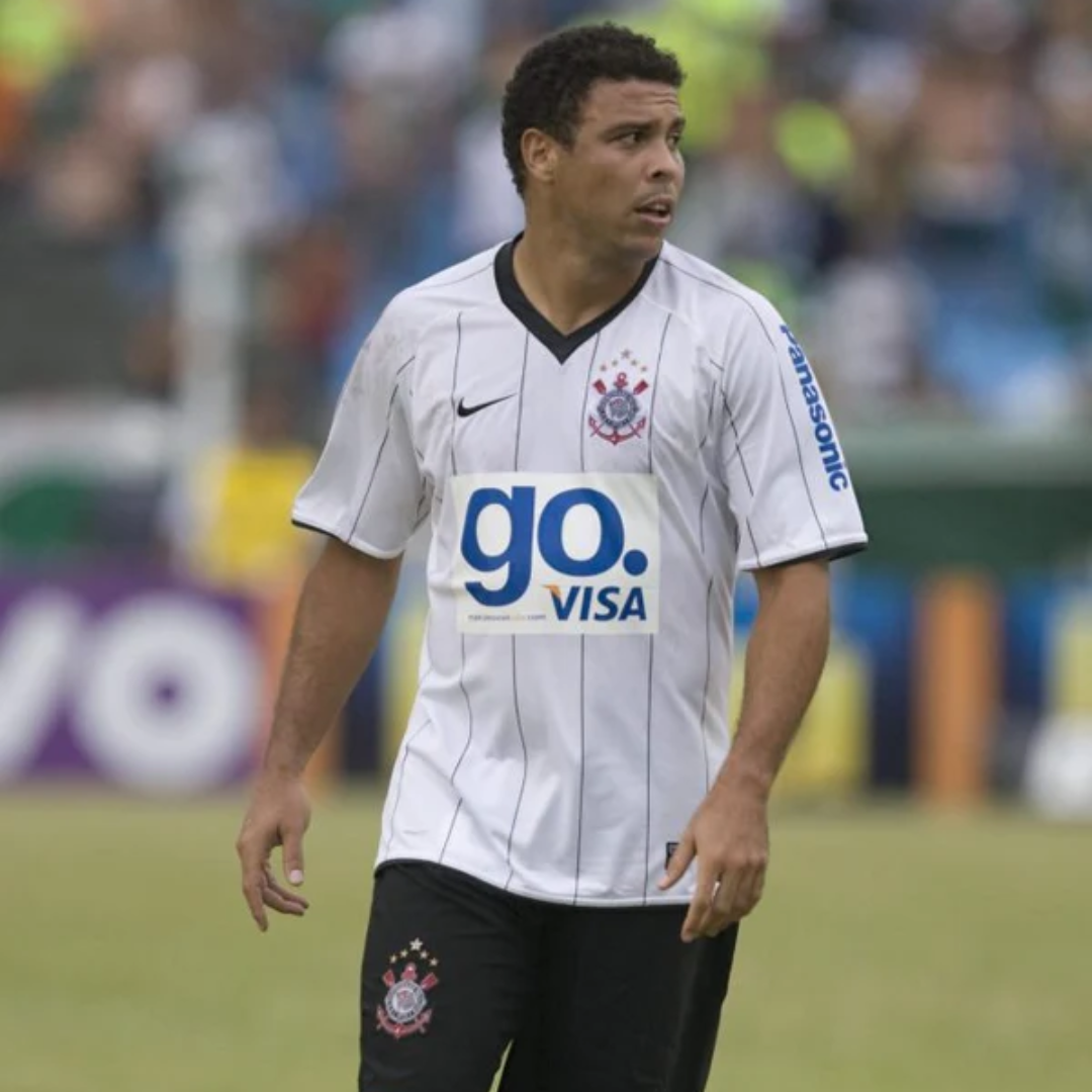 Retrô Corinthians Home 2009 Branca Men's