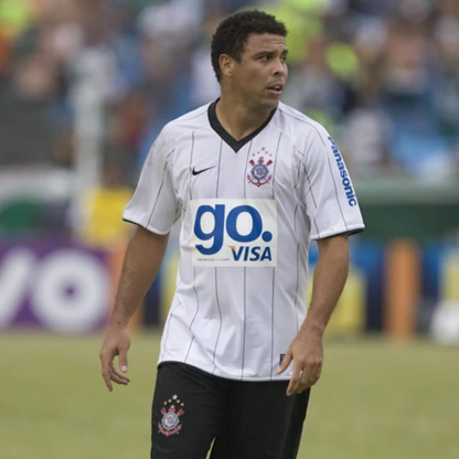 Retrô Corinthians Home 2009 Branca Men's