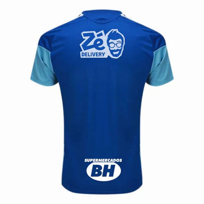 Camisa Cruzeiro Treino Atleta 2026 - com Patrocínios