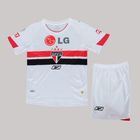 Jersey Sao Paulo Kit Kids Retro 2007/08 - Home