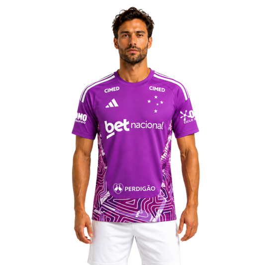 Cruzeiro Goleiro 26/27 - Fan Version com Sponsor