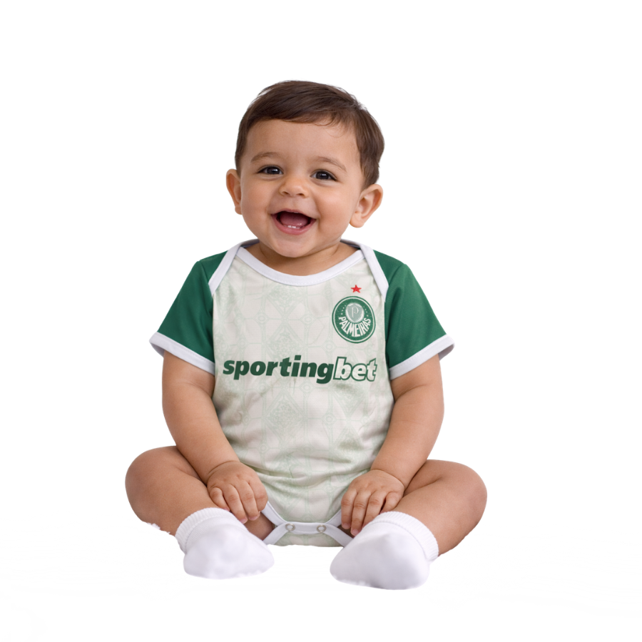 Body Baby Palmeiras 25/26 White