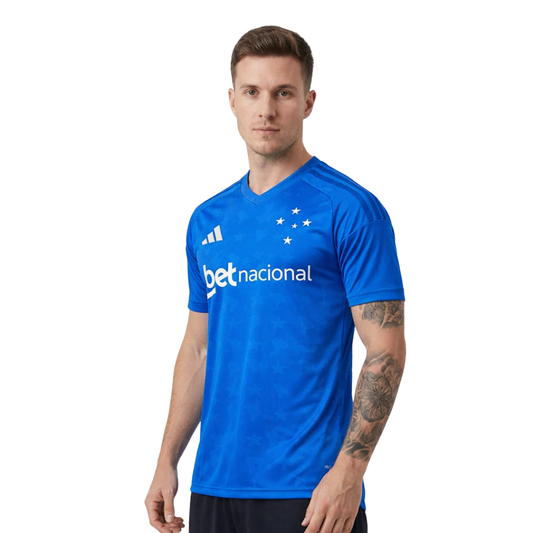 Cruzeiro Home 2026/27 Men's – Fan Version with Sponsors