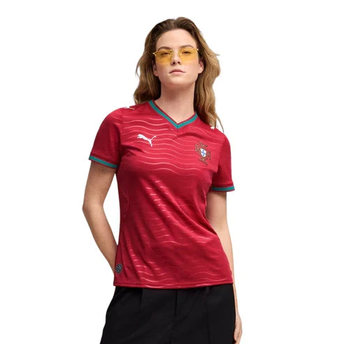 Camisola Feminina Portugal Principal 2025/26 - LANÇAMENTO