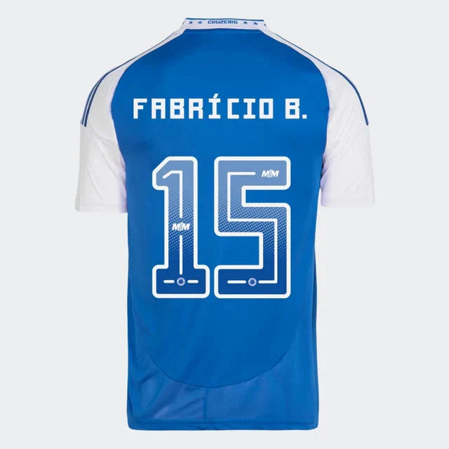 Jersey Cruzeiro 2025/26 I - FABRÍCIO B. Nº 15