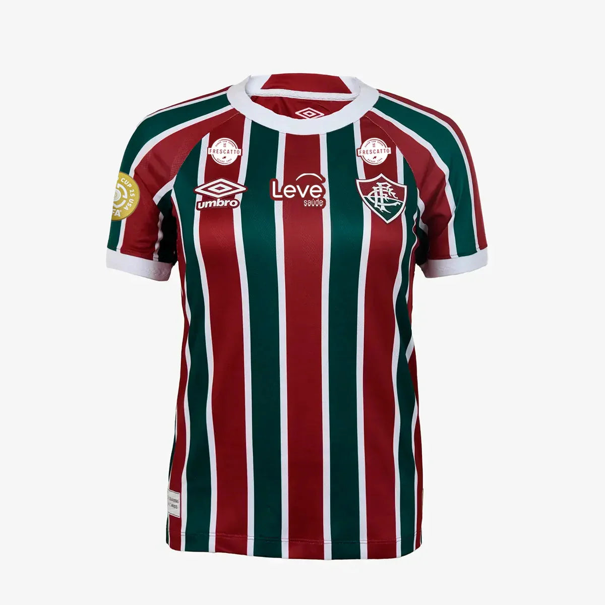 Jersey Women's Fluminense 2025/26 I - All Sponsor e Patch Mundial