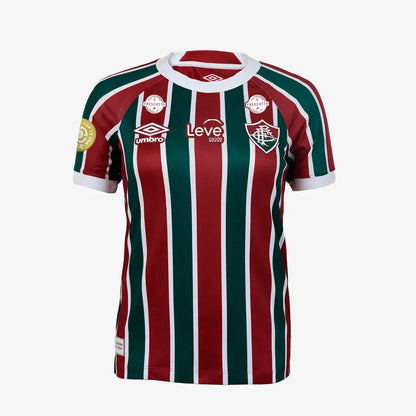 Jersey Women's Fluminense 2025/26 I - All Sponsor e Patch Mundial